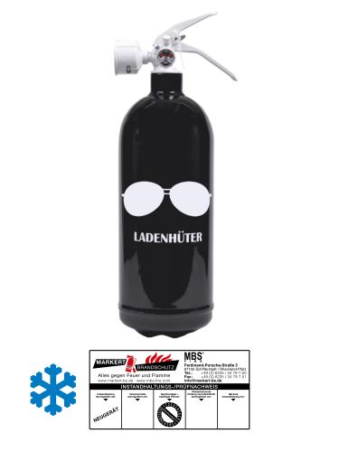 Jockel F2JM 5 Designfeuerlöscher wiederbefüllbar, 2L, EN3